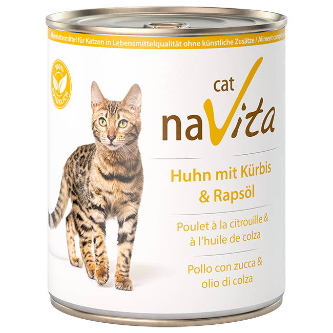 Huhn mit Kürbis & Rapsöl 800g